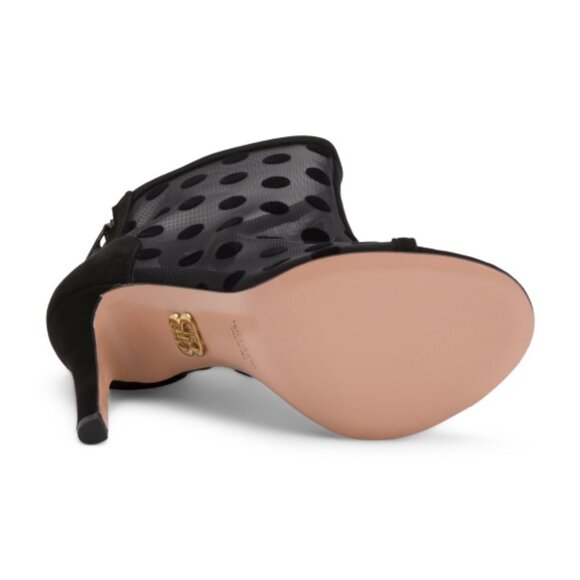 BEAUTIISOLES Made In Italy Tatiana Mesh Peep Toe Heels - Picture 3 of 3